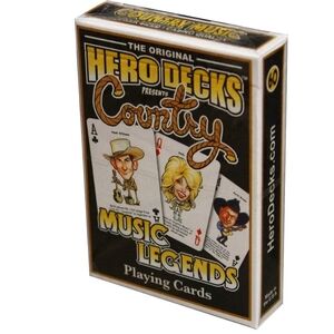 Country Music Legends Playing Cards